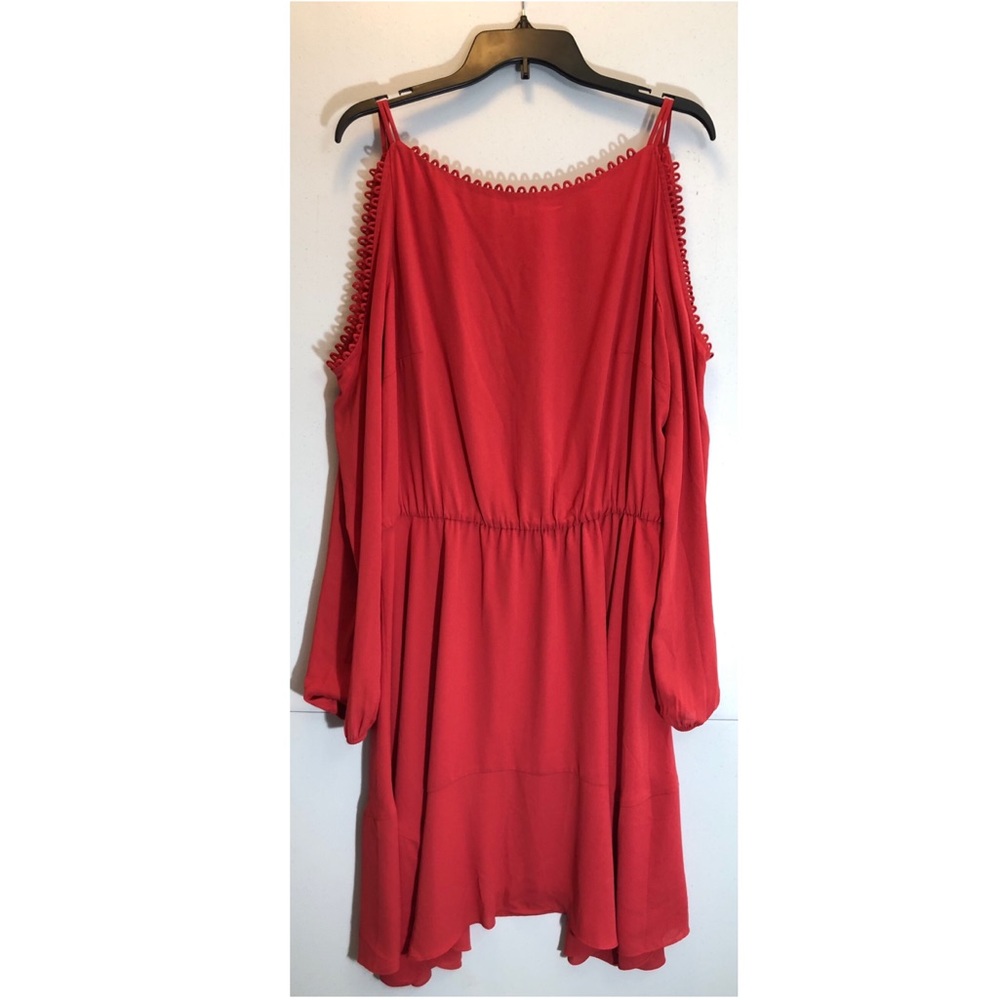 White House Black Market cold shoulder dress 14